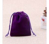 Nuevo 50 Unids/lote Bolsa de Terciopelo 9x12cm Bolsas de Almacenamiento Encantos Pendientes Joyas Bolsas de Embalaje Decoración de Boda Bolsa de Terciopelo Bolsas de Regalo-Terciopelo Púrpura Oscuro,