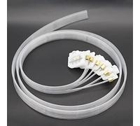 Nuevo 6 Color Tubo de tubería de Tubo de Tubo de Tinta de 3x2 mm con Tuercas de Tornillo de amortiguamiento pequeño Cuadrado for Epson 1390 R330 R290 T50 L800 (Color : 2m)
