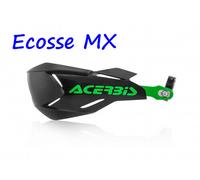 Nuevo ACERBIS X-Factory Motocross Enduro Envolvente Paramanos Negro/Verde KX250