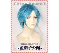 Nuevo Anime Yarichin Bitch Bu Club YUI TAMURA Peluca mullida corta azul Cosplay Disfraces de Halloween Pelucas + Tapa de peluca como la imagen