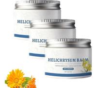 Nuevo Bálsamo de Helicriso 2025, Bálsamos Calmante con Extracto de Helicriso, Crema Multiusos para la Piel 113 g, Bálsamos Multiusos, Hidratación Corporal, Calma y Reduce el Enrojecimiento (3PCS)