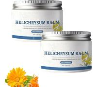 Nuevo Bálsamo de Helicriso 2025, Bálsamos Calmante con Extracto de Helicriso, Crema Multiusos para la Piel 113 g, Bálsamos Multiusos, Hidratación Corporal, Calma y Reduce el Enrojecimiento (2PCS)