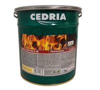 NUEVO Barniz Ignífugo B-88 Cedria protector fuego madera 4 litros Exteriores
