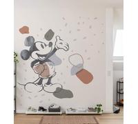 Nuevo Bebé Papel Pintado Pared Mural 249x279cm Mickey Mouse Disney Imagen Cuarto