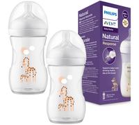 NUEVO Biberón Philips Avent SCY90366 260ml Juego de 2 anticólicos sin BPA