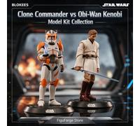 Figura de acción original de Star Wars de Blokees, Obi-Wan Kenobi, modelo de colección del comandante Cody, juguete para adultos y regalo para los fanáticos. Obi wan kenobi
