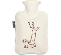 Nuevo Botella de agua caliente de jirafa creativa, bolsa de agua caliente portátil con cubierta de vellón suave, calentador de pies de mano de compresa fría y caliente Calentador de Pies