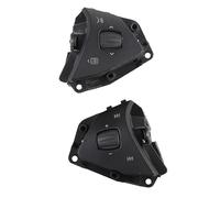 Nuevo botón de Control de comando de voz del volante, for Tesla Model SX 2016-2020 101324200(A Pair(Without Line))