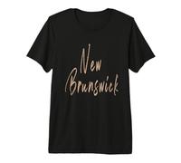 Nuevo Brunswick Canadá Diseño Elegante Vintage Camiseta Premium
