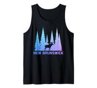 Nuevo Brunswick Moose Naturaleza Amante Camiseta sin Mangas