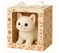 Nuevo Cachorro Robot Gato Que Actúa como Un Gato Real. Nicoo Realistic Robotic Adults Ai Nico Walking Barking Tail Wagging Smart Interactive Pet. White