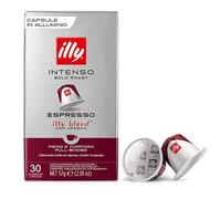 NUEVO Cápsulas de café Illy Intenso 30 piezas Espresso Arabica Nespresso comp...