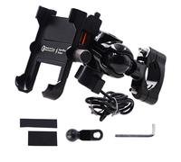 Nuevo cargador rápido QC3. 0 Cargador rápido 4-6. 5 pulgadas Soporte para teléfono Montaje impermeable GPS Soporte para motocicleta manillar traser