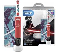NUEVO Cepillo de dientes eléctrico Oral-B D100 Kids Star Wars con estuche a...
