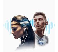 Nuevo cerebro sensor diadema sensor de ondas cerebrales instrumento inteligente sensor de ondas cerebrales diadema auricular Bluetooth portátil