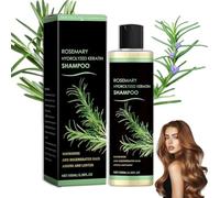 Nuevo champú orgánico para el crecimiento del cabello de romero 2026, champú de queratina hidrolizada de romero, voluminizador,nutre y repara las hebras del cabello, fórmula unisex,1Pcs
