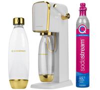 NUEVO chorro de agua Sodastream tipo blanco/oro una botella