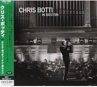 Nuevo CHRIS BOTTI-CHRIS BOTTI EN BOSTON-JAPÓN CD
