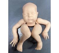 Nuevo Clearance Listo Para El Envío 20inch Reborn Doll Kit Laura Unfinished DIY Doll Piezas con paño de Cuerpo Fresco Color