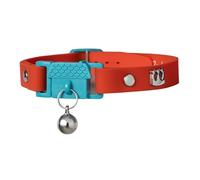 NUEVO Collar de gato Kittyrama con campana. Como se ve en VOGUE. Breakaway, liberación rápida, hipoalergénico, aprobado por veterinarios. Collar ligero para gatito. Suave y cómodo. Azafrán