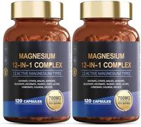 ¡Nuevo complejo de magnesio, magnesio 12 en 1, relajación muscular, apoyo para el sueño, sin OGM!