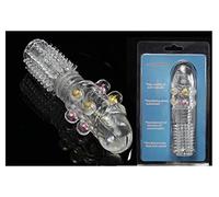 Nuevo CondóN Masculino Con Espinas Transparentes Condones De Puerto úNico Para Retrasar La EyaculacióN Y Anticonceptivos Productos Para Adultos Las Parejas Pueden Reutilizar (A)