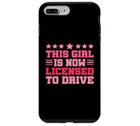 Nuevo conductor con licencia para conducir 2025 Girl Female License Driver Carcasa para iPhone 7 Plus/8 Plus