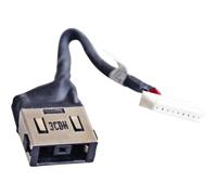 Nuevo conector de alimentación AC/DC con puerto de carga y cable, compatible con Lenovo THINKPAD W540 20BG (serie W540-20BG).
