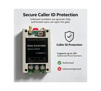 Nuevo Controlador de Acceso G202 4G GSM, Comando SMS de Llamada Gratuita, Interruptor Remoto de Encendido/Apagado para Puertas, Portones, Garajes,