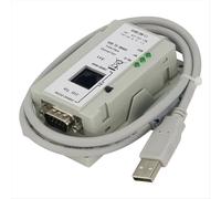 Nuevo convertidor de interfaz USB a DH485 1747-UIC con puertos RS-232 y RS-485 y 3 indicadores LED.