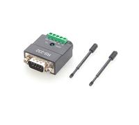 Nuevo Convertidor Serial RS232 A RS485/TTL, Conector DB9 Macho A Bloque de Terminales de Tornillo de 5 Pines, Adaptador de Señal de Interfaz RS232 A