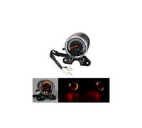 Nuevo cuentakilómetros de motocicleta velocímetro medidor digital LCD con luz interfaz de cargador USB para cafe racer