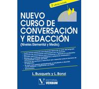Nuevo curso de conversación y redacción: (Niveles Elemental y Medio) (Lengua)