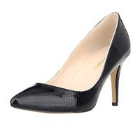 Nuevo Dedo del pie Puntiagudo Pumpselegant 8 cm Tacones Altos Altos Mujer Syte Night Party Dress Sliver Gold Sliver