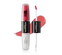 NUEVO Dermacol - Color Labial 16 Horas, Brillo Labial de Alta Pigmentación, Brillo Labial Bifásico, Maquillaje Labial a Prueba de Besos con Acabado Mate y Brillo, no. 36, Coral Sunset