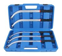 NUEVO DISEÑO DE DIENTES y correa de Juego de llaves, 13 - 19 mm Juego de 5 piezas 460 mm Llave