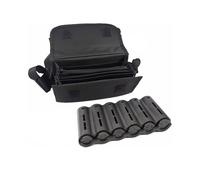 Nuevo Dispensador de Monedas de Euro de 6 Ranuras, Monedero de Camarero, Monedero de Cintura con Cremallera, Clasificador de Monedas, Caja Fuerte para