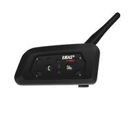 Nuevo EJEAS V6 Pro 1200M 6 motociclistas Intercomunicador de casco de motocicleta Bluetooth Interphone Música GPS a prueba de agua