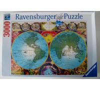 Nuevo En Lámina: Ravensburger Premium Puzzle Antique Map 3000 Piezas 170476