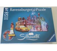 Nuevo En Lámina: Ravensburger Silueta Puzzle Skyline Nuevo York 1158 Piezas