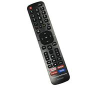 Nuevo ERF2A60 Smartway2save Mando a distancia para Hisense Smart 4K Ultra HD TV con Netflix YouTube Google Play Vudu Atajos (sin función de voz)