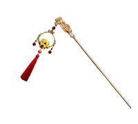 Nuevo estilo chino accesorio de disfraz de metal LED lámpara colgante horquilla de pelo para mujeres estilo chino horquilla