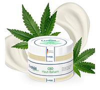 NUEVO: Evolsin® crema natural de CBD I 100% orgánico I 250mg de CBD I crema de cáñamo contra el acné, neurodermatitis, psoriasis, cicatrices I con aceite de coco, cera de abejas, aceite de argán