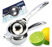 NUEVO Exprimidor de Cítricos Orion Luxy Plata 22x7cm Manual Metal Apto para...