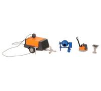 Nuevo Faller Escala H0 1:87, Set De Maquinaria, Artículo: 180344