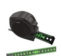 Nuevo flexómetro autoblocante fluorescente, cinta métrica de acero fluorescente, herramientas duraderas para cinta métrica para proyectos de bricolaje o construcción (5 m x 25 mm)