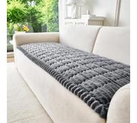 Nuevo Funda De Sofá Grueso para perros, protector de sofá antideslizante | Suave Pana Funda de Sofa 2 3 4 plazas Lavable, manta para sofá Chaise Longue Protector De Muebles(Dark Gray2,70*210cm)