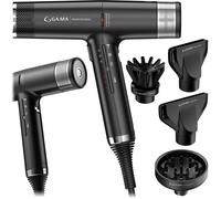 NUEVO GA MA Secador de pelo IQ3 Perfetto Negro Secador de iones Difusor Salón...