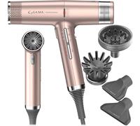 NUEVO GAMA Secador de pelo IQ3 Perfetto Gold Rose Secador de pelo de iones Di...