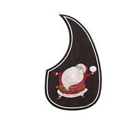 Nuevo Golpeador De Guitarra Con Incrustaciones De Madera Con Un Hermoso Patrón Con Respaldo Adhesivo Para Una Fácil Instalación Accesorios de Protección para Guitarra Acústica (Color : 19)